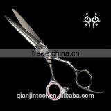 GU-575G JC158 High Quality Damascus Layer Steel Hair Cutting Scissors With Beautiful Finger thumbnail-1