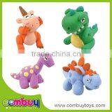 Wholesale Intelligent Game Kids Diy Color Clay Dinosaur Make Rubber Toys thumbnail-1