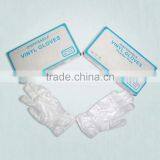 Clear & Blue Disposable Gloves/medical Vinyl Gloves thumbnail-3