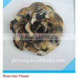 Desert Printed Rose Flower With Yarn