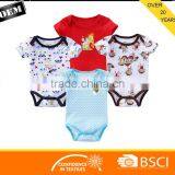 Newborn Baby Infant Cotton Romper With Printing thumbnail-4