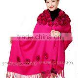 CX-B-P-37B Ladies Fashion Cashmere Fringes For Shawls