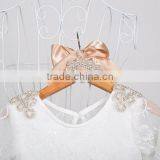 2017 New Fashion Beautiful Elegant Girls Long Sleeve White Lace Dress thumbnail-2