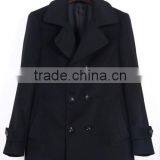 New Season Wool Fabric Double-Breasted Men Coat thumbnail-3