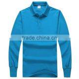 Customzied Blank Polo Shirt With Long Sleeves Unisex Autumn&Winter Top Clothings With Private Labels Or Company Logo Print thumbnail-2