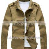 New Design 100% Cotton Men's Casual Shirts for Spring, Summer and Autumn thumbnail-1