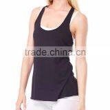 Fitness Clothing Blank Bodybuilding Vest Gym Women's Stringer Singlet thumbnail-5
