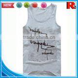 China Custom Wholesale Racer Back Men Tank Tops in Bulk thumbnail-2