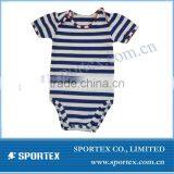 Babywear,infant's Garment,baby Romper With Colorful Stripe thumbnail-1