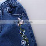 S33424W Teenager Girls Jeans Pant 2017 Children Autumn Casual Light Denim Pants thumbnail-5