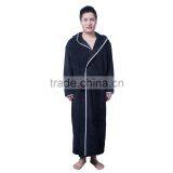 Black Super Soft 'men's Onesie Pajamas With Hood thumbnail-2