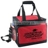 36-Can Jumbo Insulated Cooler Bag - Features Large Front Zipper Pocket, Adjustable Shoulder Strap and Comes With Your Logo. thumbnail-4