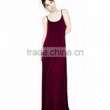 High Quality Round Neck Sleeveless Maxi New Ladies Dress 2015 thumbnail-4