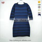 Long Sleeve One-piece Winter Girl Sweater Dress Design thumbnail-1