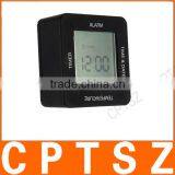 Multi-functional Digital 4 Sided Rotating Alarm Clock Timer Calendar Display Time Date Temperature thumbnail-2