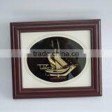 Wholesale 2015 New Design High Quality 3D Arabic Dhow Frame With Wooden Frame