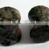 Hot Sell Double Flare Fossils Ear Plug Organic Body Jewelry, Stone Flesh Tunnel/(ear Expander) Body Piercing Jewelry thumbnail-1