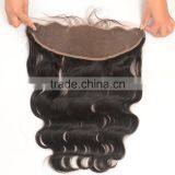 Factory Wholesale Top Quality 100% Human Hair Cheap Lace Frontals 13x6 With Baby Hair thumbnail-1
