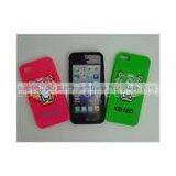 IPhone 5 / 5S Silicone Cell Phone Case 3D Washable , Eco-friendly thumbnail-1
