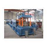 Cold Roll C Purlin Roll Forming Machine , Roofing Sheet Making Machine