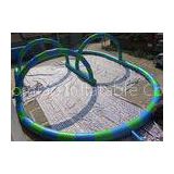 EN14960 Inflatable Bearing Sliding Human Zorb Ball Track For Sports Games