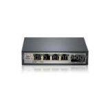 5 Port IEEE 802.3af PoE Ethernet Switch 10M / 100M With 4 Port PoE & 1 Port Fiber