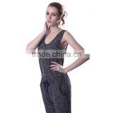 Women's Sleeveless Knitted Jumpsuit Siamese Trousers thumbnail-2