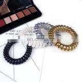 Customize Shiny Telephone Wire Hair Elastic Bands Bracelets thumbnail-2
