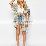 2015 New Arrival Band of Gypsies Mid Length Kimono in Paisley Print thumbnail-2