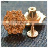 Crystal Diamond Fashion Metal Jeans Button
