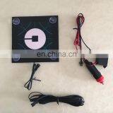 New Uber Glow Car Sticker With Rubber Suction Cup Attach on the Car Window DC3V USB DC12V Inverter thumbnail-1