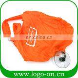 New Design Reusable Shopping Bag to Roll up With Round Shaped Plastic Case thumbnail-3