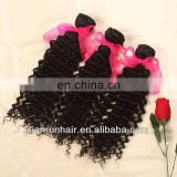 manufactured deep wave virgin brazilian remy human hair extensions products made in china from Brazil