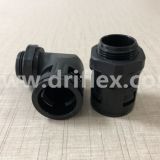 Driflex black quick flexible conduit adaptor