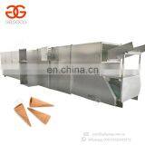 Trade Assurance Crispy Sugar Waffle Cone Maker Forming Machine Cone Ice Cream Making Machine