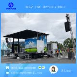 outdoor roadshow mobile stage traile for sale