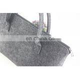 2019 Customized Simple Shopping Felt Handbag for Women thumbnail-3