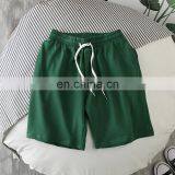 Cheap Item Polyester Fabric INS Hot Selling Solid Color Elastic With Drawstring Adjusted Men Biker Shorts thumbnail-5
