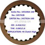 Transmission Friction Plate Kit For 09A 09B RE4F04A/04B 4F20E JF403E Gearbox Repair Clutches 242702A-160/242700-160/242704-160 thumbnail-2