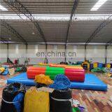 4 Lanes Different Colors Mobile Pop up Team Sports Inflatable Climbing Entrance Tunnels for Kids thumbnail-5