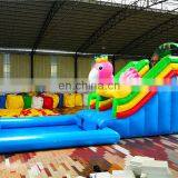 Professional Supplier Inflatable Flamingo Water Slide With Pool Inflatable Water Play Equipment For Water Park thumbnail-4