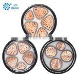 VV 0.6/1KV Cable 3 Core 4 Core Pure Copper Conductor PVC Insulation PVC Sheath NYY Power Cable thumbnail-5