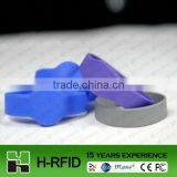 2012 Fashion Silicone Wristband for Swimming Pool Access Control