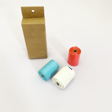 Blue Color Water Soluble Dog Poop Bags Flushable Dog Waste Bags 100% Biodegradable thumbnail-5