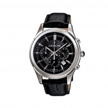 Stainless Steel Multi-function Women Watches Man Fashion Quartz Chronograph Watch thumbnail-3