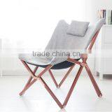 Elegant Wooden Material Camping Chair thumbnail-1