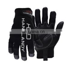 HANDLANDY leather work gloves for men, wholesale work gloves work safety
