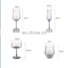 Cost Effective Custom Stand Anniversary Gift Long Stem Drinking Goblet Logo Glass Wine thumbnail-4