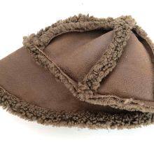 Women's Fashion Faux Fur Baseball Cap thumbnail-4