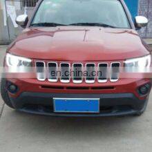 Modified LED Headlight for Jeep Compass MK Front Bumper With Led Light From Maiker